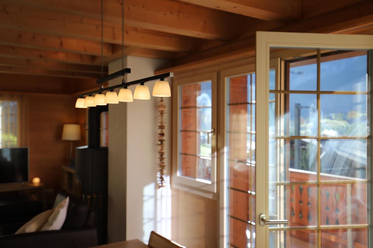 Excellent Flat With A Fantastic View Of The Eiger! Apartment Grindelwald Bagian luar foto