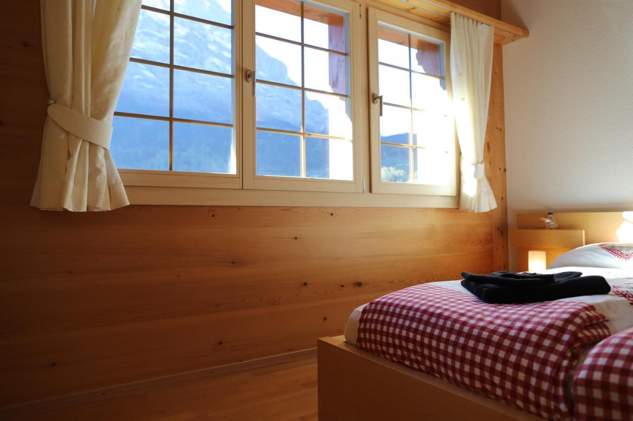 Excellent Flat With A Fantastic View Of The Eiger! Apartment Grindelwald Bagian luar foto