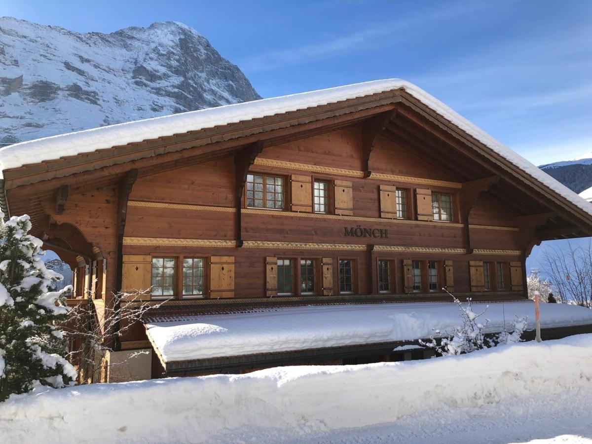 Excellent Flat With A Fantastic View Of The Eiger! Apartment Grindelwald Bagian luar foto